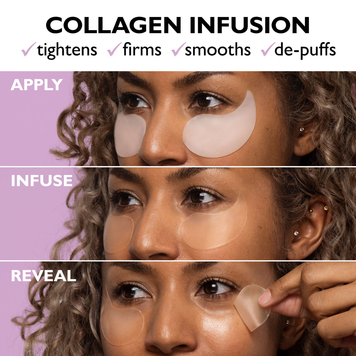 Collagen Infusion Ritual Instant FIRMx Collagen Infusion Tightening Eye Patches