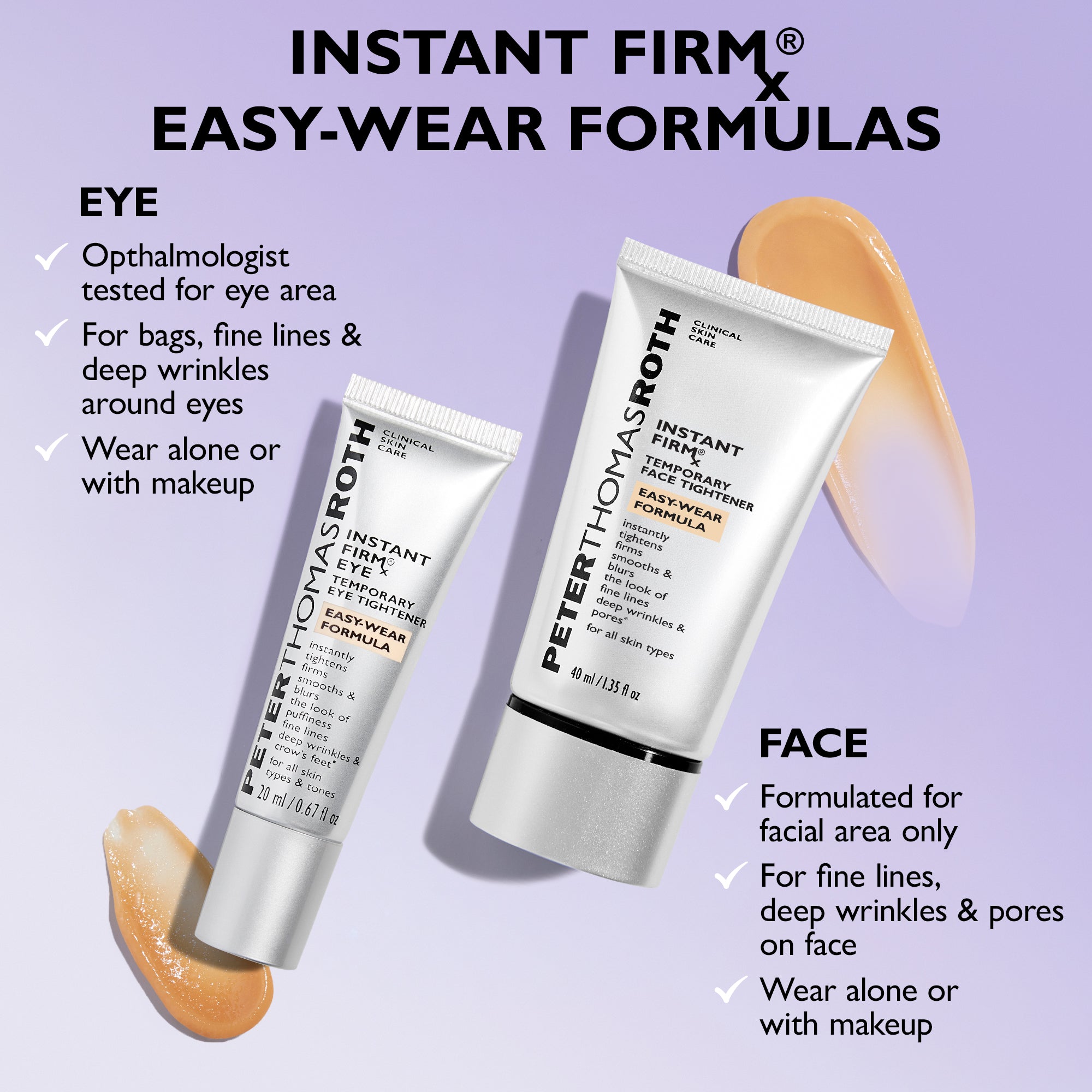 Instant FIRMx® Temporary Face Tightener Easy-Wear Formula