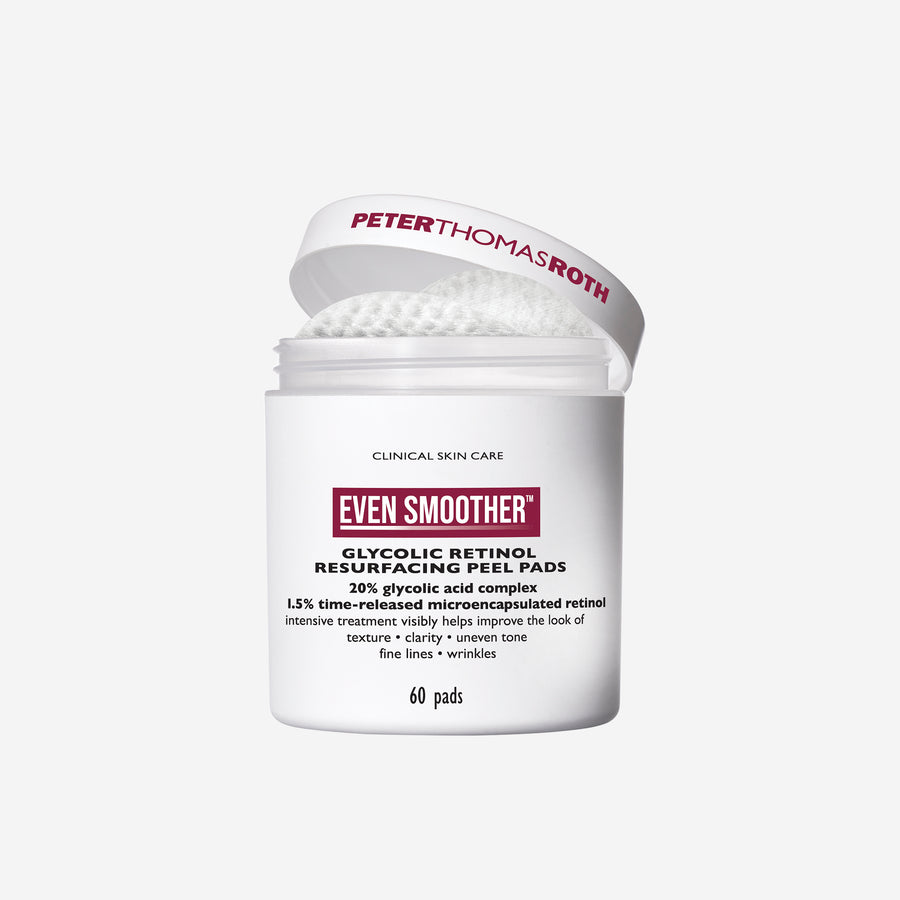 Even Smoother Glycolic Retinol Resurfacing Peel Pads|60 pads