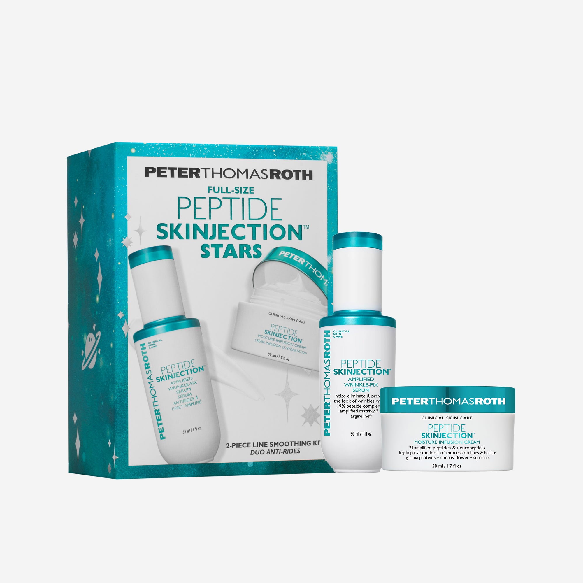 Full-Size Peptide Skinjection Stars 2-Piece Line-Smoothing Kit