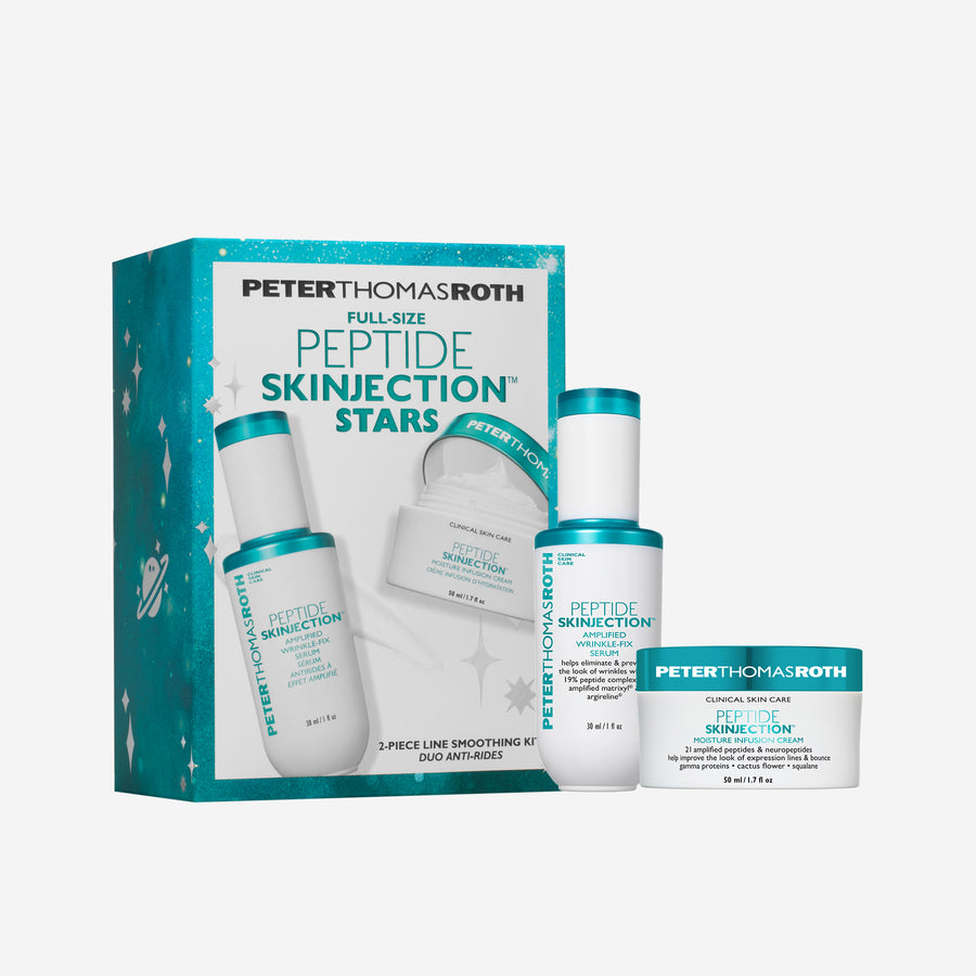 Full-Size Peptide Skinjection Stars 2-Piece Line-Smoothing Kit