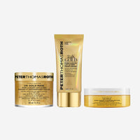 Full-Size 24K Gold Firm & Glow 3-Piece Bundle