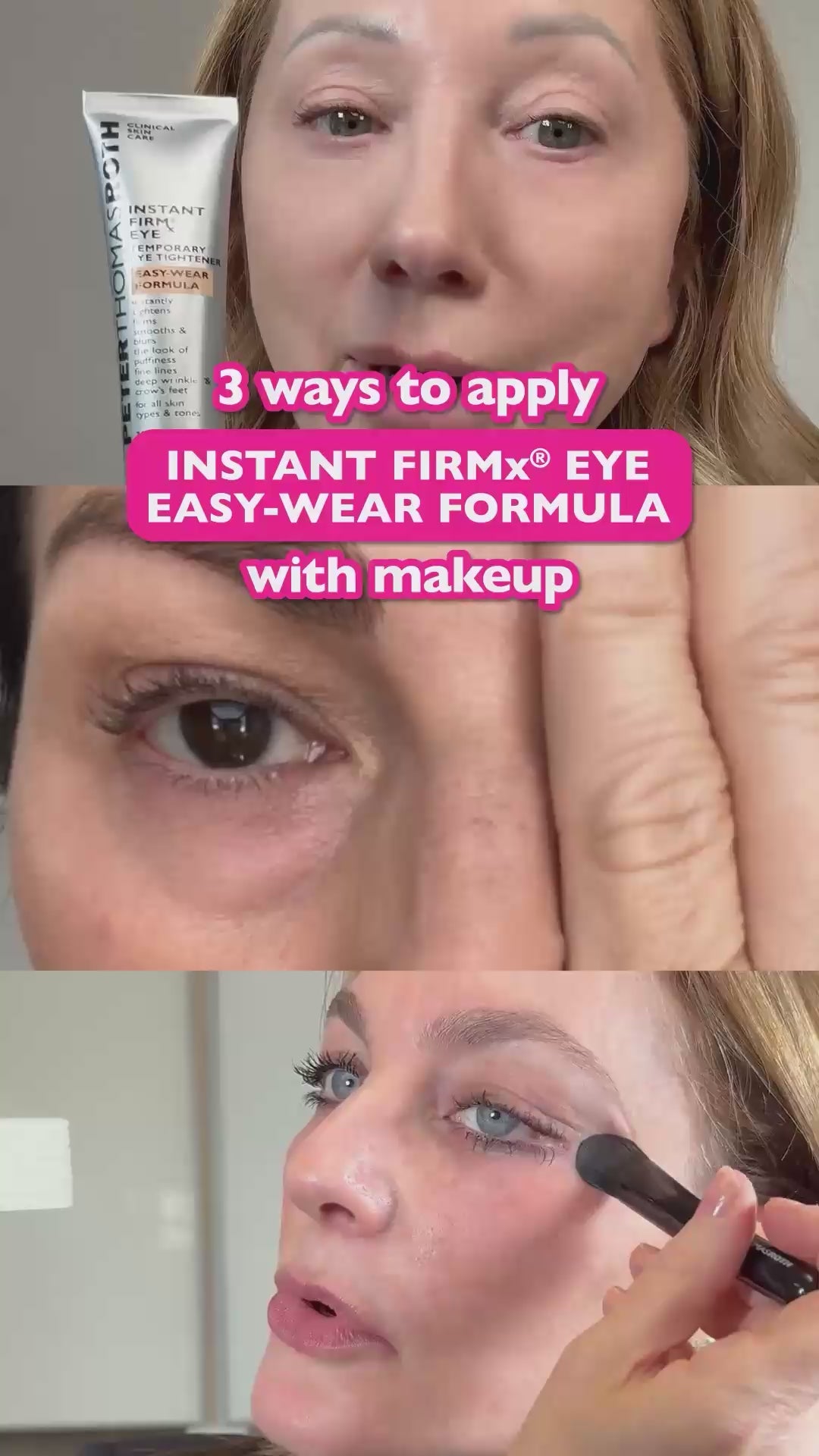 Instant FIRMx Eye Temporary Eye Tightener Easy-Wear Formula