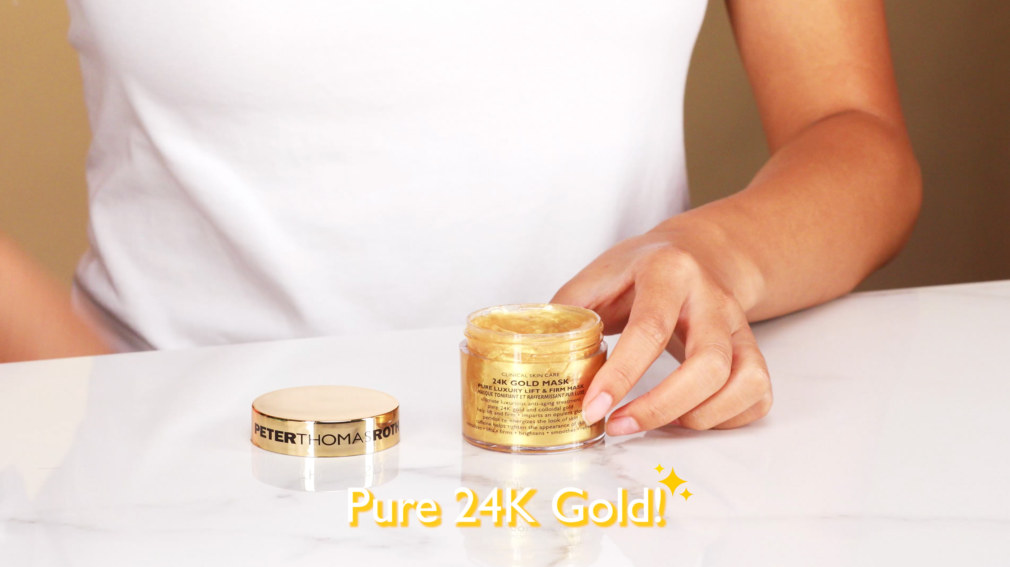 24K Gold Mask - Travel | Masks Peels Peter Thomas Roth